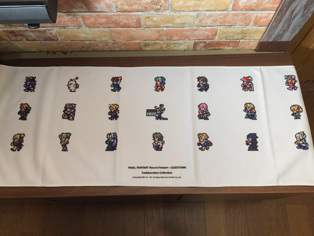 「ZOZOTOWN×FFRK」のコラボグッズ