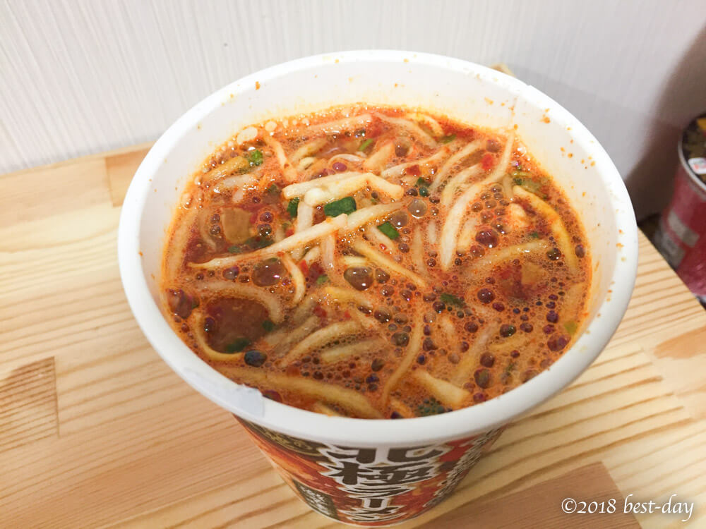 セブンプレミアム 蒙古タンメン中本 北極ラーメン 実食